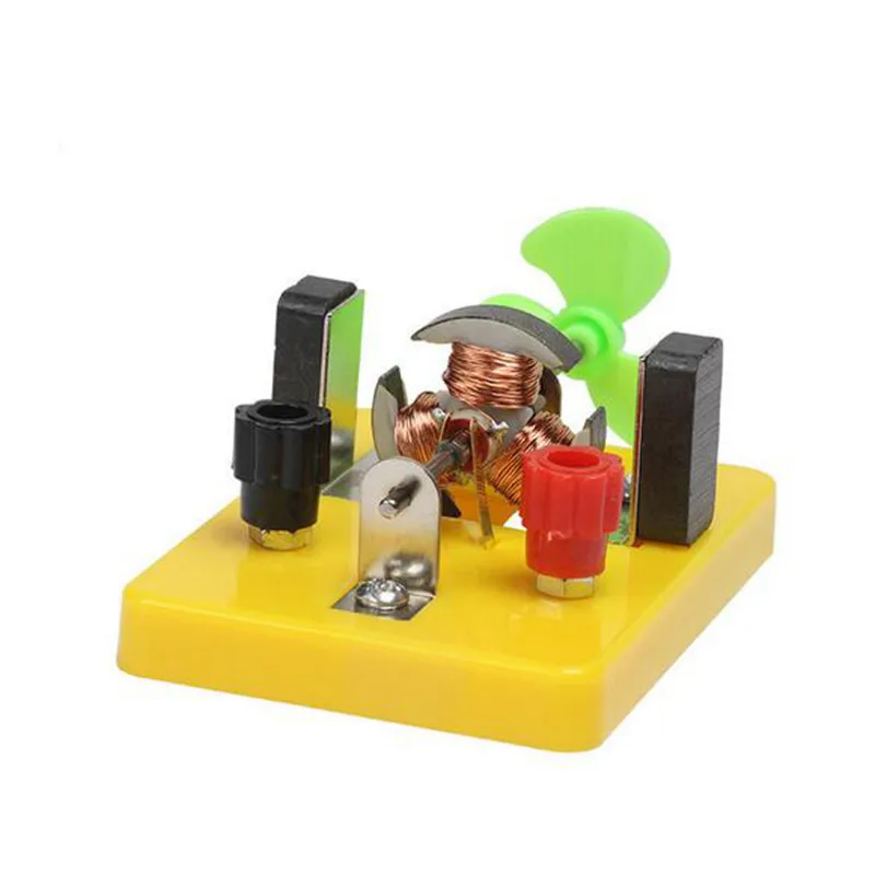 

New Fun Mini DIY Motor Fan Assmeble Model Kit Toy Physics Educational Experiment YYY8008