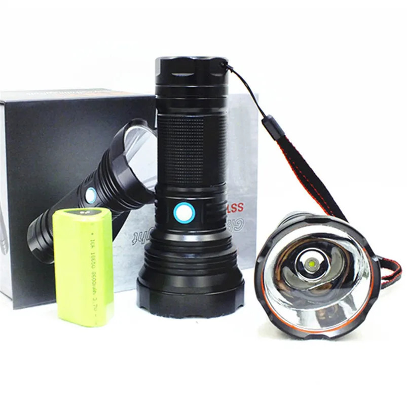 2000LM Torch Led Light SST40G2 Glare Flashlight Rechargeable Super Bright Flashlight Set Outdoor Linterna Led 40FY2806