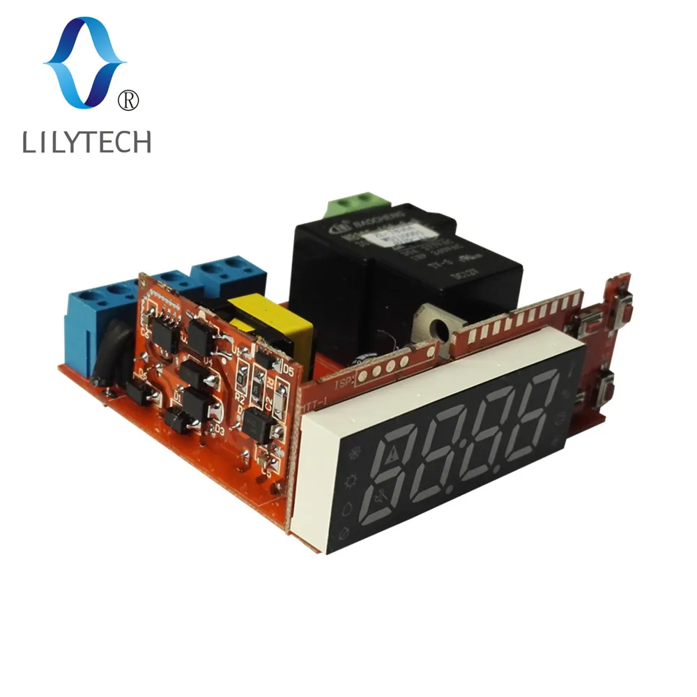 ZL-7830A, 30A реле, 100-240Vac, цифровой, регулятор влажности, гигростат, Lilytech