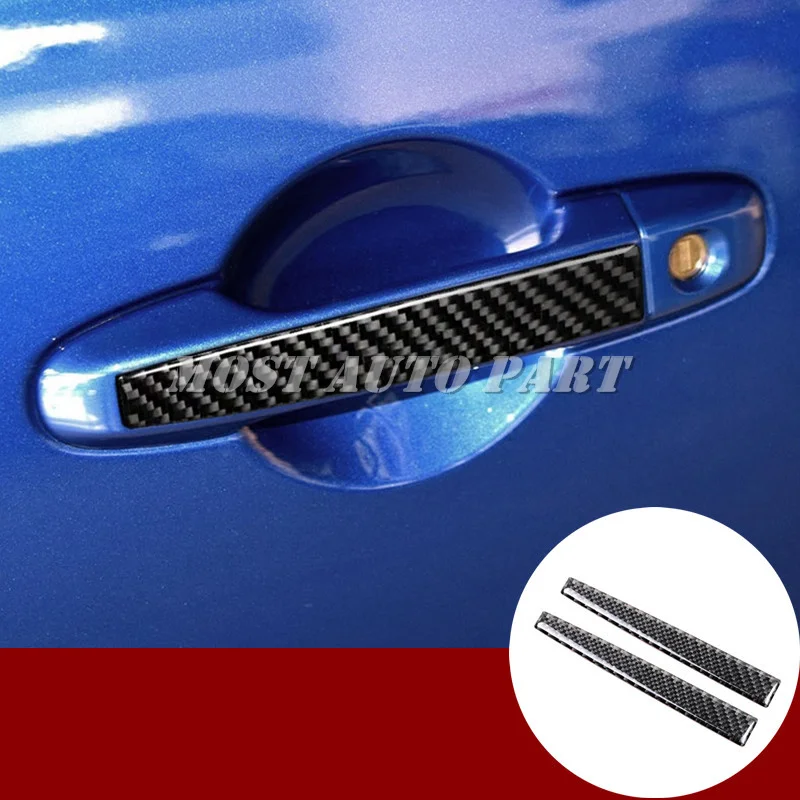 

Carbon Fiber Car Door Handle Trim Cover For Toyota 86 GT86 Scion FR-S 2012-2018