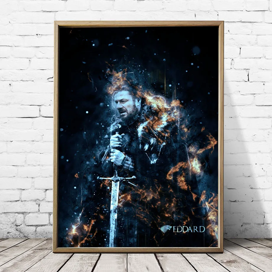 

Wall Art Canvas Painting Game Of Thrones Classic Nordic Posters And Prints U.S. Drama Wall Pictures For Living Room Decoration