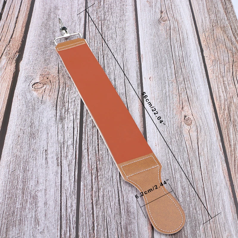 HAWARD RAZOR Men s Straight Edge Razor Barber Strap Real Leather Sharpening Strap Belt 2