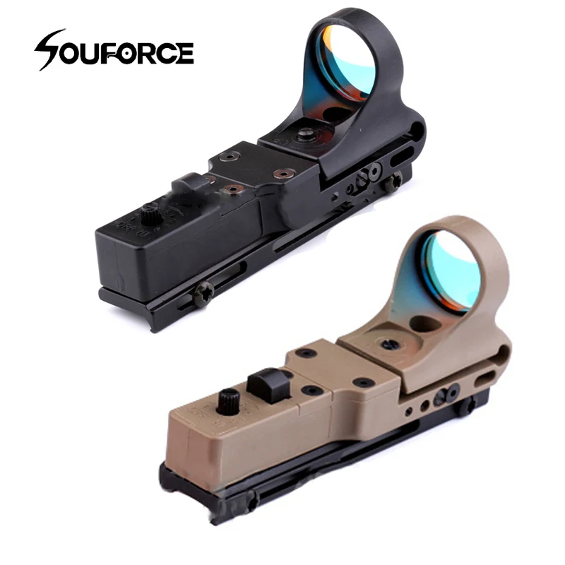 

Tactical 3 Color Holographic Red Dot Optics Sight Scope for Gun Supplies 20mm Rails Shooting Hunting