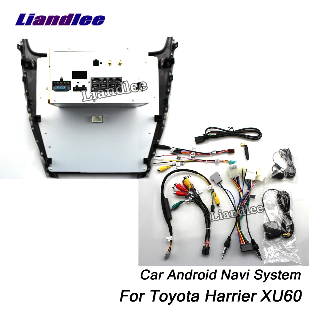 Clearance Liandlee Android For Toyota Harrier XU60 2013~2018 Original Tesla Style Radio Carplay GPS BT Wifi Navi MAP Navigation Multimedia 3