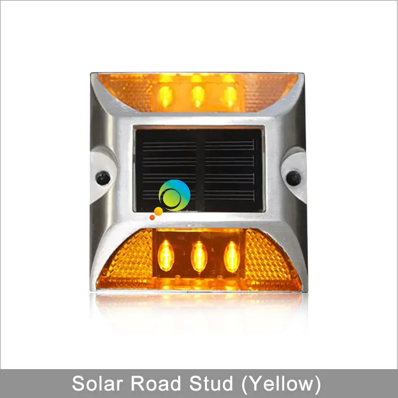 Лидер продаж, желтый светодиодный алюминиевый 3 м отражатель Солнечный Дорожный маркер безопасности дорожного движения СВЕТОДИОДНЫЙ дорожный отражатель для продажи
