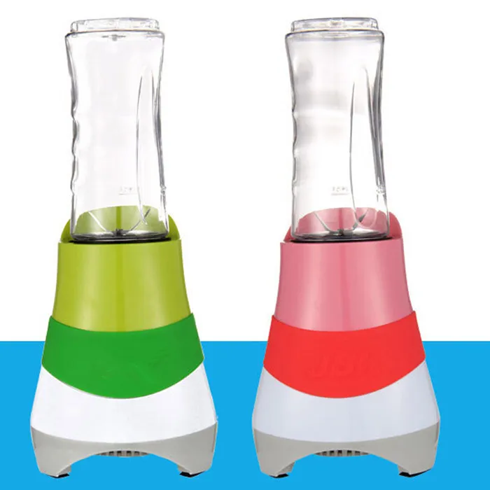

High Quality Summer Style 2 Colors Household Mini Electric Fruit Juicer Milk Shake Maker Portable Juice Extractor