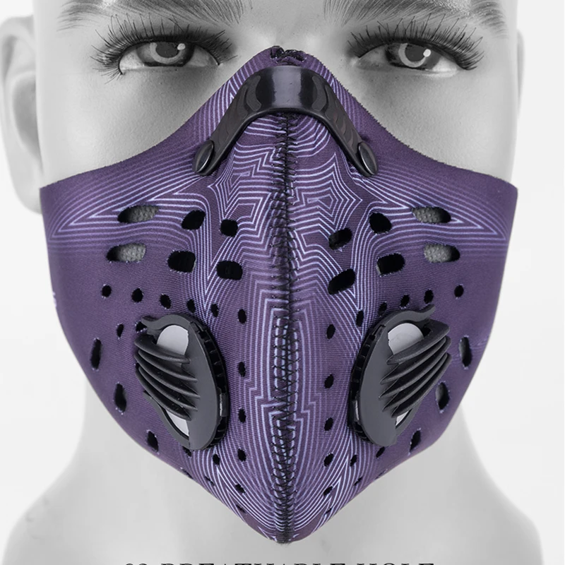 ROCKBROS Anti-dust Cycling Face Mask Cover Breathable Dustproof Bike Bicycle Respirator Sports Protection Mouth-Muffle Mask bmx