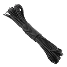 Парашютный шнур Паракорд шнурок 550lb 7 жила кабеля 100FT нейлон фирма Открытый скалолазание выживания Черный Прямая