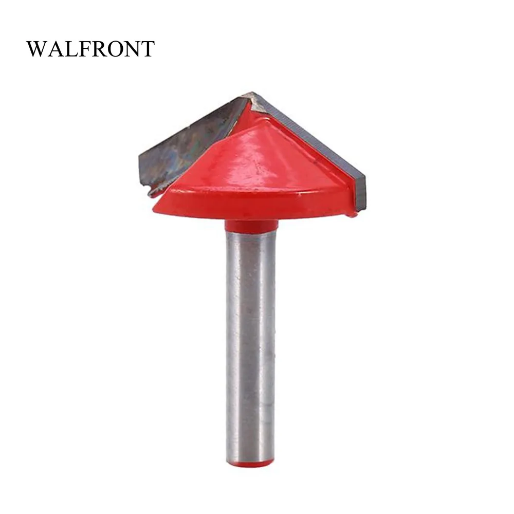 WALFRONT V Groove Router Bit CNC Engraving Milling Cutter 120 Degree