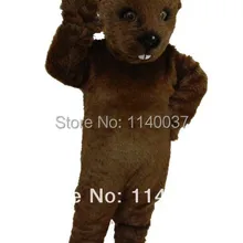 Костюм талисмана темно-коричневого цвета, карнавальный костюм с героями мультфильмов, карнавальный костюм, вечерние костюмы