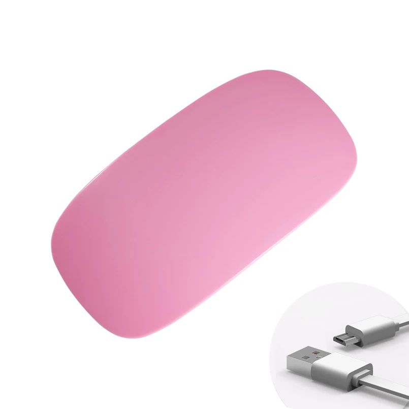 

6W Portable Nail Lamp LED Light Quick Dry Mini Mouse Nail Dryer 60S 30S Timer USB Charge Nail Gel Polish LED Lamp For Home Use