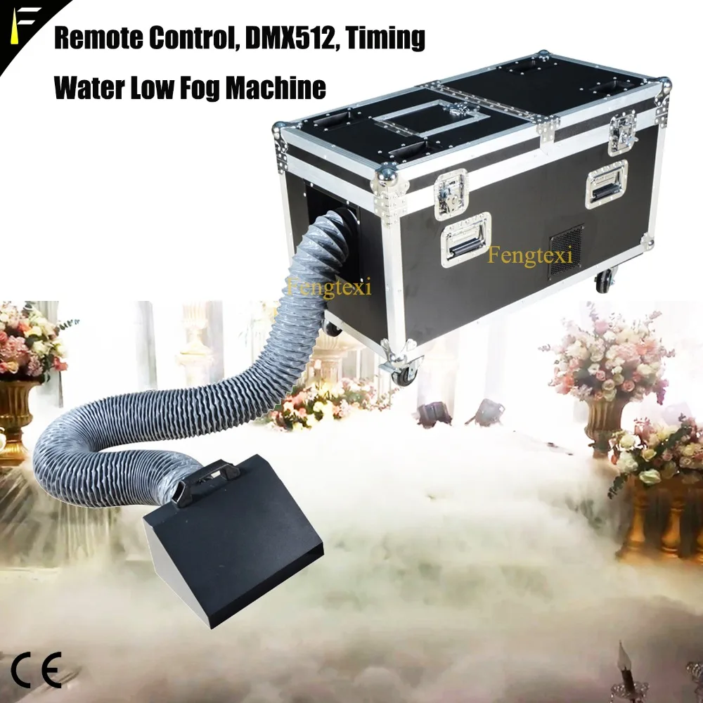Floor Water Low Fog Liquid Machine 3000w Huge White Low Water Mist