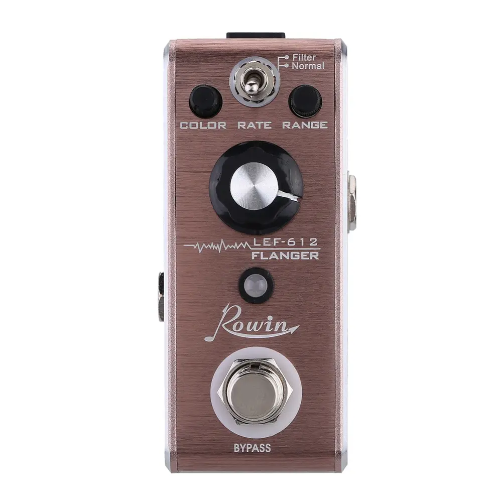 

Rowin LEF-612 Flanger Pedale Mini Portatile Chitarra Effetti A Pedale guitar accessories