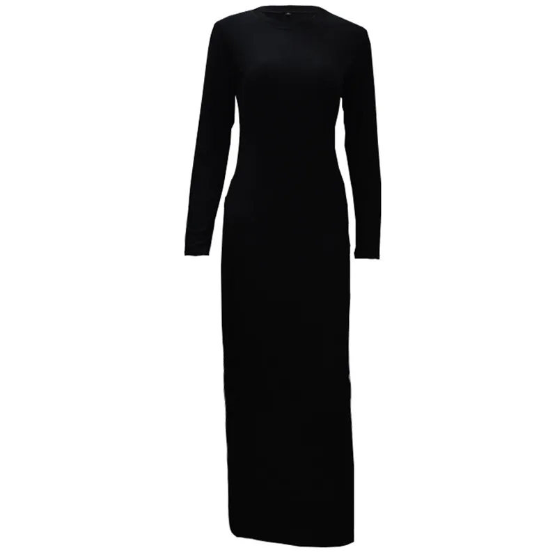 Abayas For Women Kaftan 2019 Underwear Cotton Long Islam Muslim Hijab