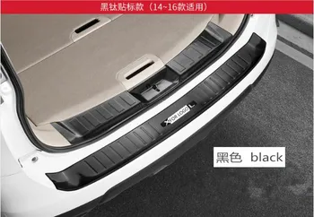 

For Nissan X-Trail X Trail T32 2014 2015 2016 Rogue Steel Rear Bumper Protector Sill Trunk Guard Cover Trim Car Accessories