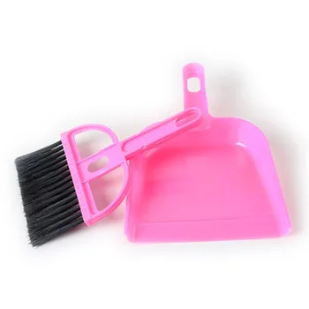 

Random Color Pet Cleaning Kit Dustpan Broom Sweep Kit for Pets Hamsters Small Pets chinchillas Guinea pigs Pet Cat Dog Supplies