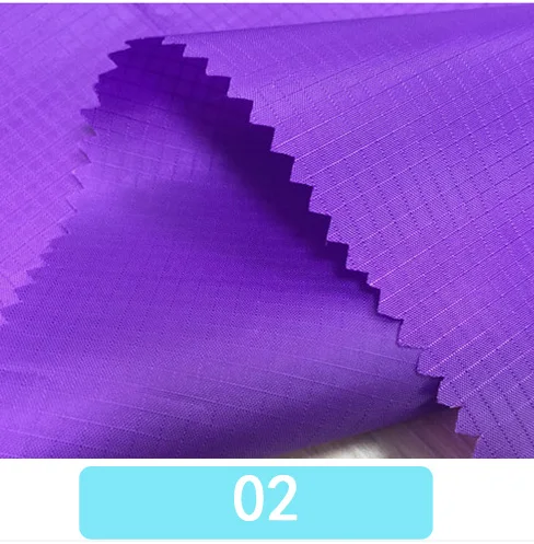 1 м* 1,5 м Сверхлегкая водонепроницаемая ткань с покрытием, ткань Рипстоп для палаток, воздушных змеев - Цвет: 2-purple