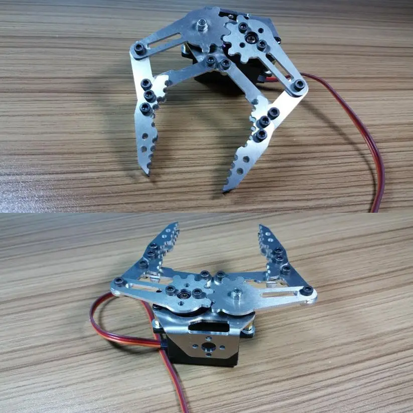 Latest mechanical claw metal mechanical arm gripper kit(Excluding tuo machine )kit kitskitting