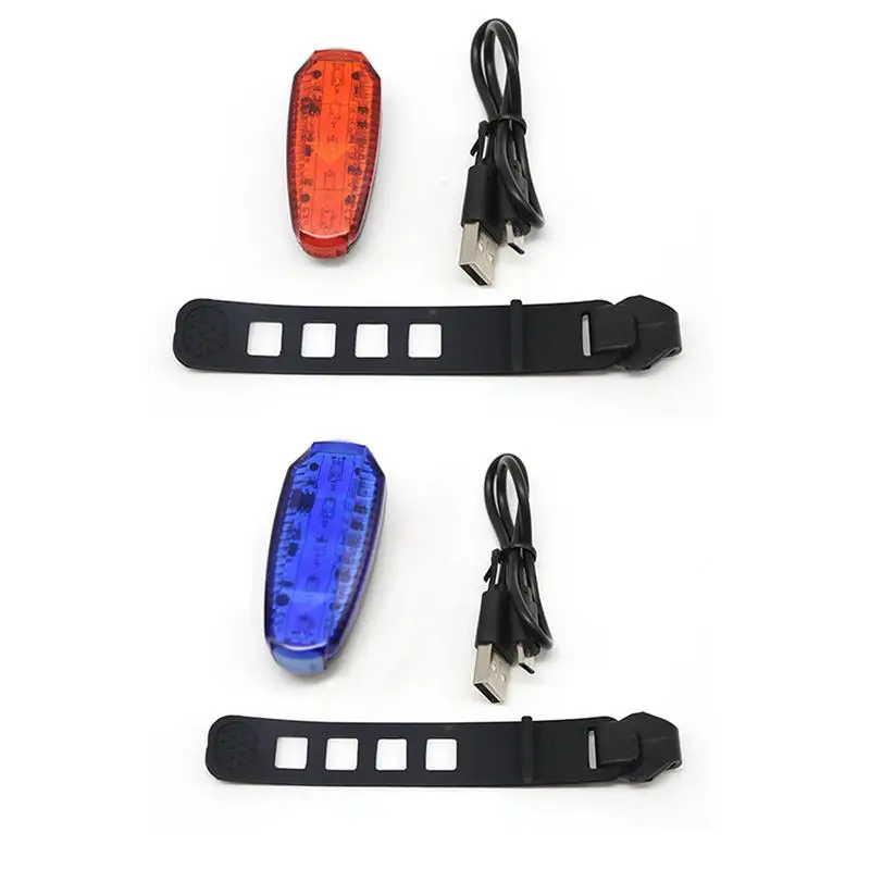 Sale Multi Functional Night Safety Warning Light Bicycle Light USB Rechargeable Bicycle Tail Light Red And Blue Color High Quality 4 Sale Multi Functional Night Safety Warning Light Bicycle Light USB Rechargeable Bicycle Tail Light Red And Blue Color High Quality 4