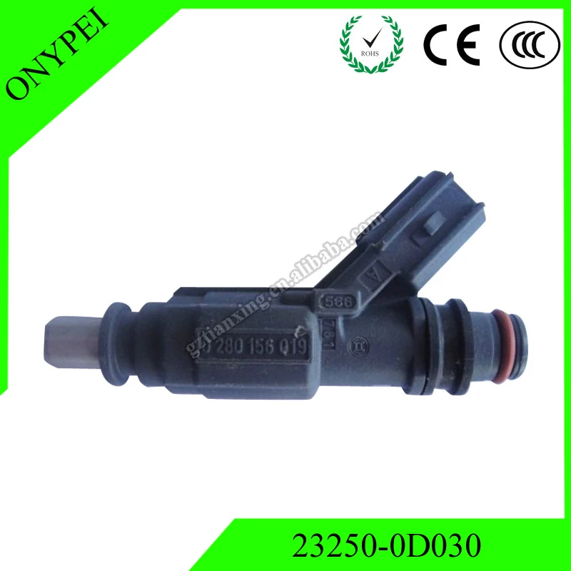 23250-0D030 4 Pcs Fuel Injectors For Toyota Corolla ZZE141 Auris ZZE150 Avensis