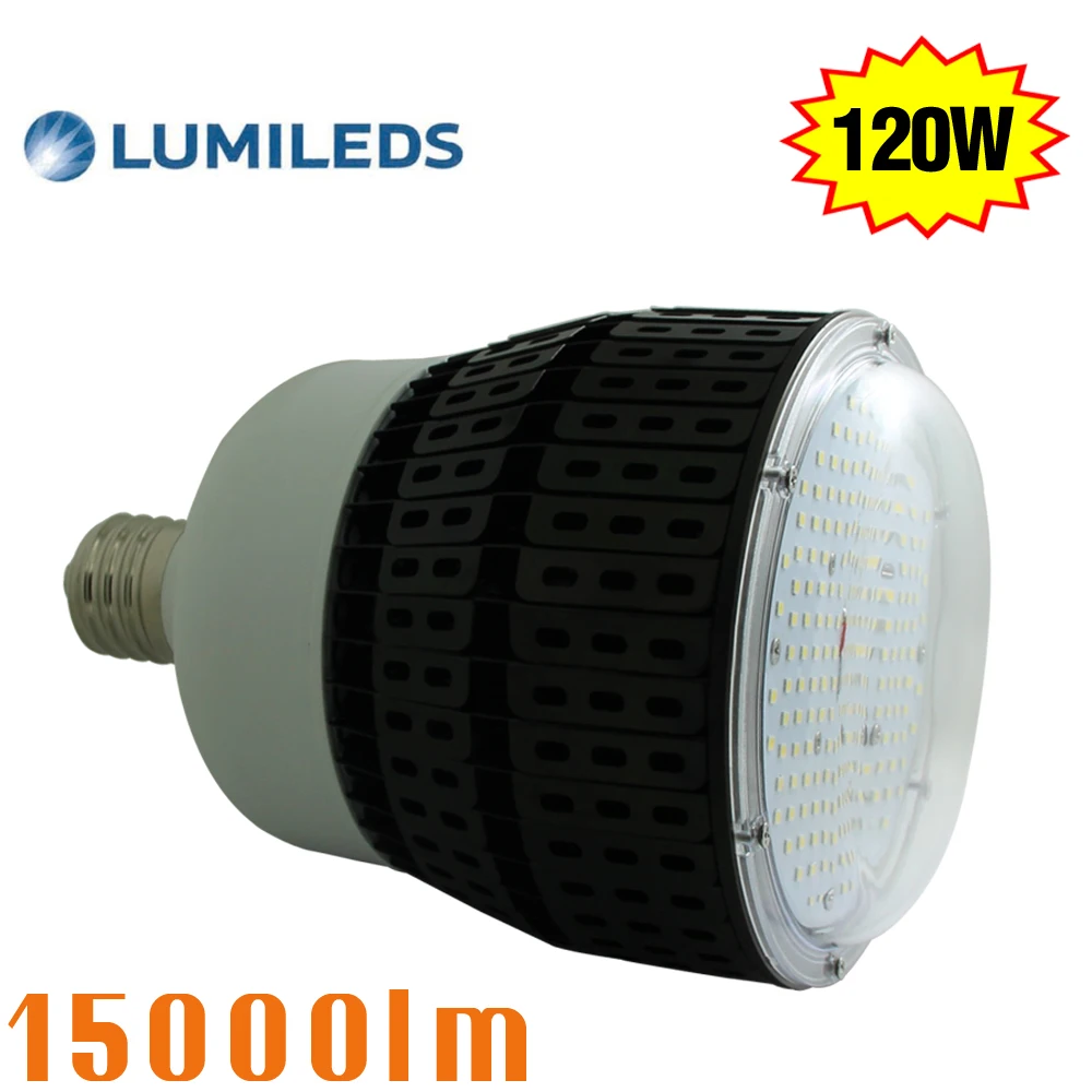 E39 Mogul Base 120W LED Stubby Corn Bulb Retrofit 400watt Warehouse