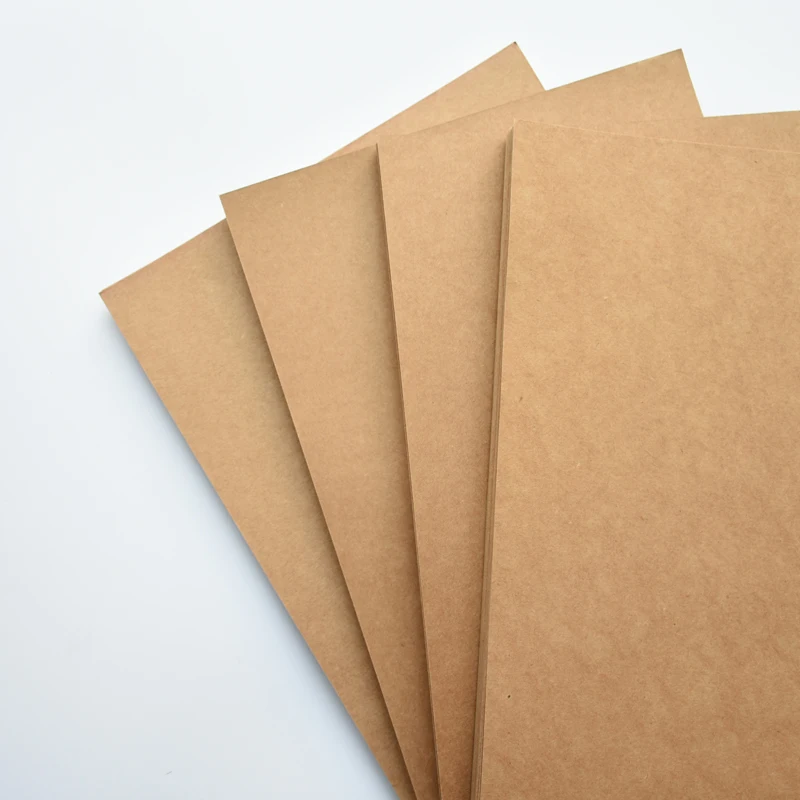 A4 White Brown Kraft Paper Paperboard Cardboard Blank Card Packaging Paper 150gsm 250gsm 350gsm image 2