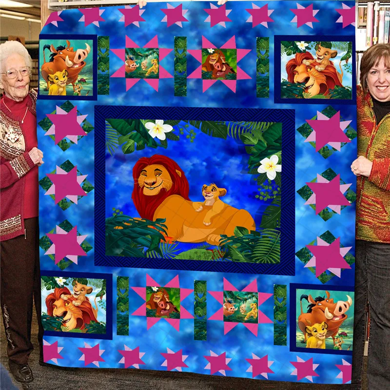 

Square Patchwork Quilt Cartoon Colchas Para Cama Travel Blanket Quilt Cover Quilt Cover Edredones Acolchados Invierno Edredones