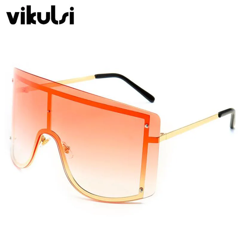 Роскошные солнцезащитные очки женские модные дизайнерские брендовые металлические защитные крутые солнцезащитные очки мужские новые оттенки винтажные синие солнцезащитные очки - Цвет линз: E97 gold orange