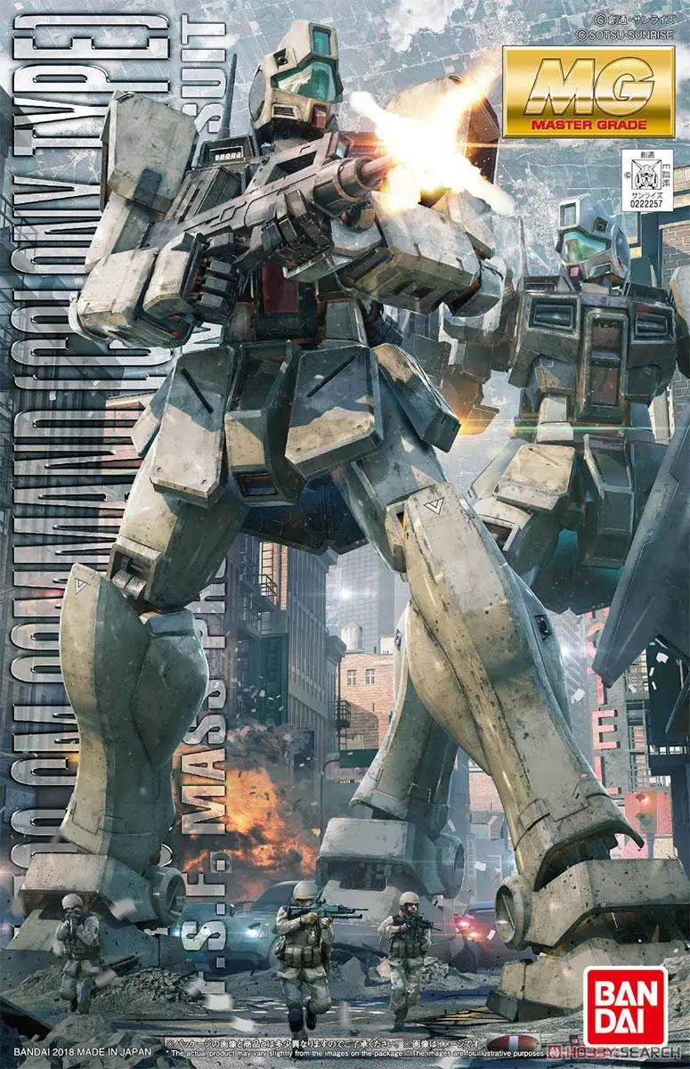 

Bandai Gundam MG 1/100 RGM-79GS Mobile Suit Assemble Model Kits Action Figures Plastic Model Toys