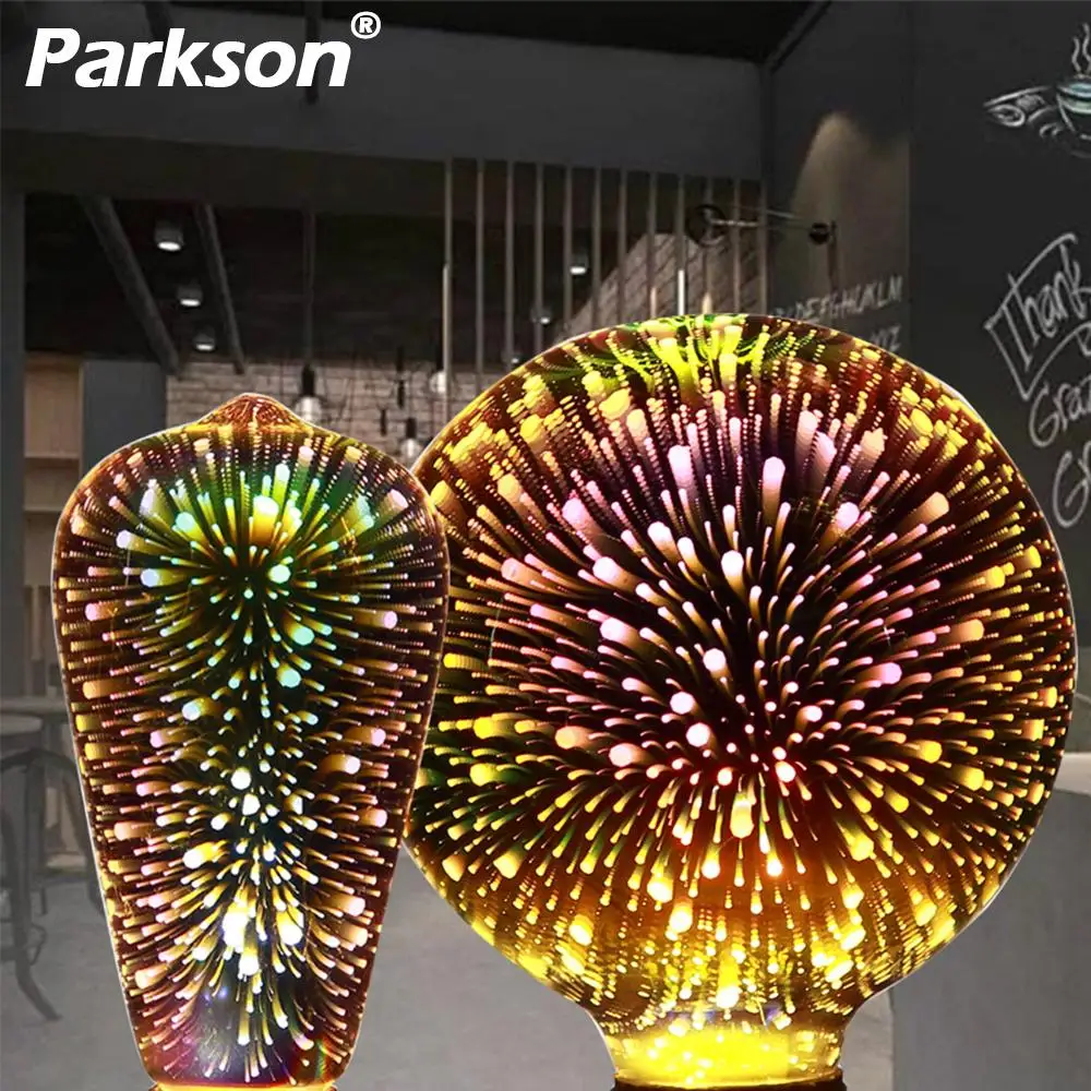 3D estrella bombilla Led 220 V E27 colorido fuegos artificiales Led Bombilla de Edison vacaciones Navidad decoración Lampada LED lámpara lámparas Bombillas 3D estrella bombilla Led 220 V E27 colorido fuegos artificiales Led Bombilla de Edison vacaciones Navidad decoración Lampada LED lámpara lámparas Bombillas