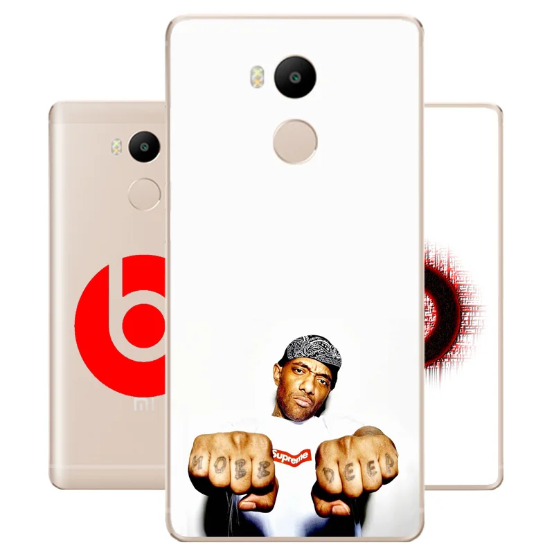 DREAMFOX M459 Dr. Dre mob Мягкий силиконовый чехол из ТПУ для Xiaomi Redmi Note 3 4 5 Plus 3S 4A 4X 5A Pro Global |