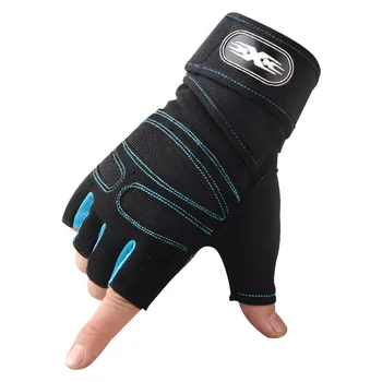 

1 pair Summer Non-slip Half Finger Gloves men women Outdoor cycling gloves gym Weightlifting training Gloves breathable