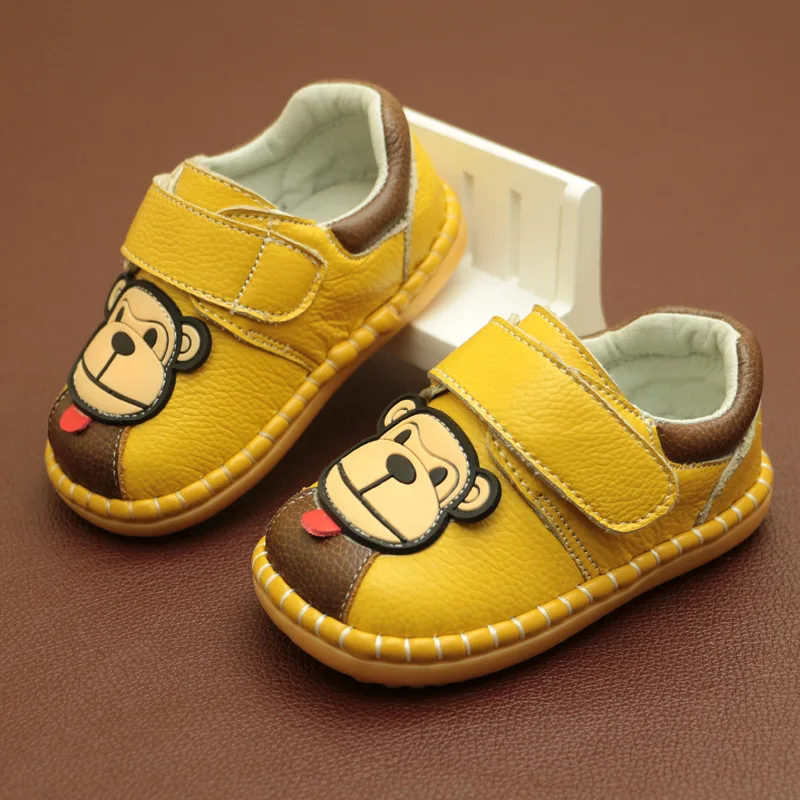 Meninos e Meninas Sapatos da Criança Bonito dos Desenhos Anos de Idade do Bebê Novo Bebê Macio-sola Animados Único Sapatos Primeiros Caminhantes 0-3