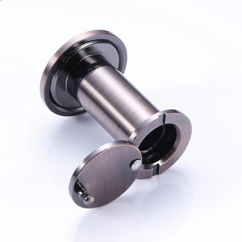 

200 Degree Wide Viewing Angle Peephole Security Door Viewers Hole Hidden Peephole Adjustable Glass Lens Hardware Tools
