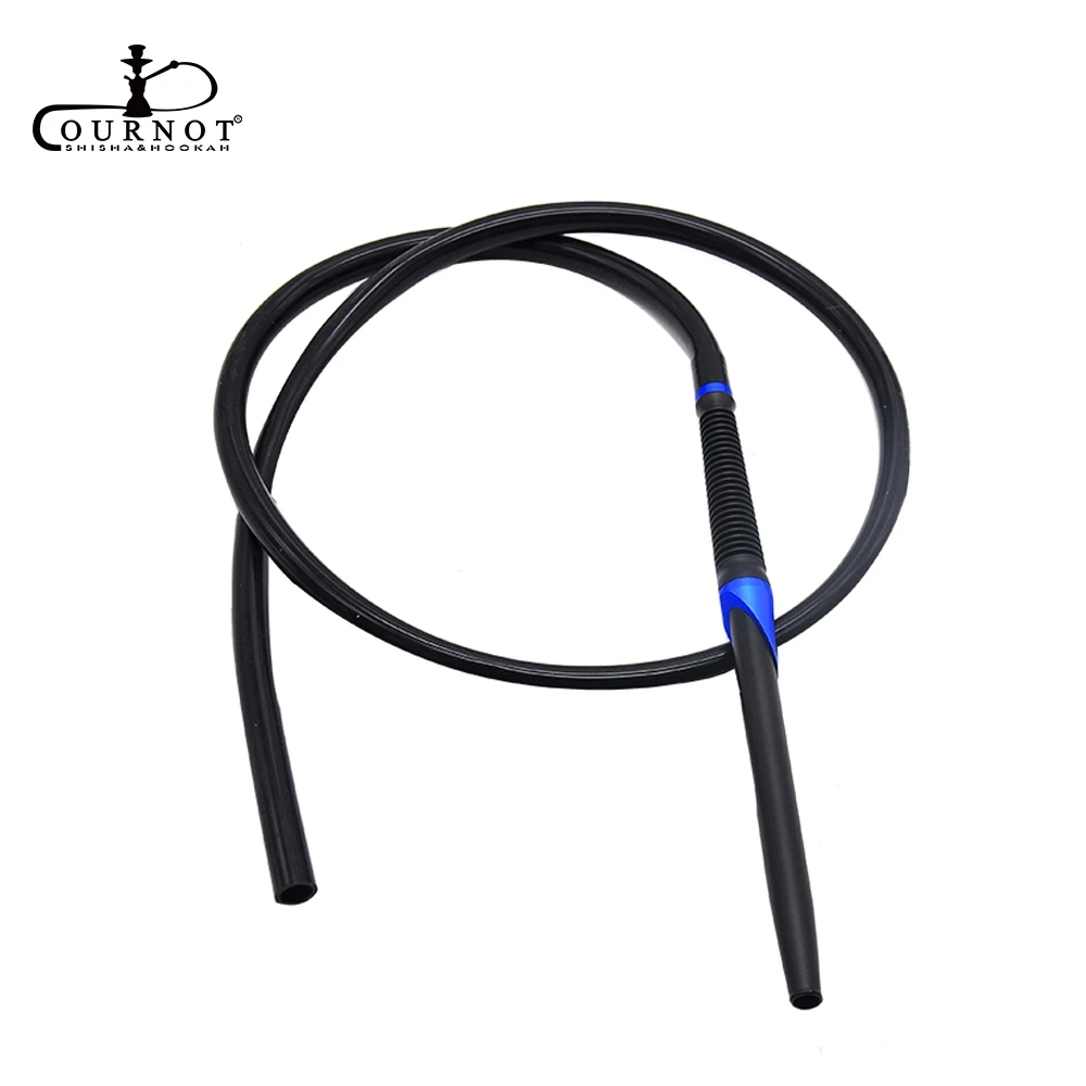 COURNOT 140 мм силиконовая трубка для кальяна из алюминиевого сплава ручка для кальяна Кальян chicha Narguile аксессуары для трубок