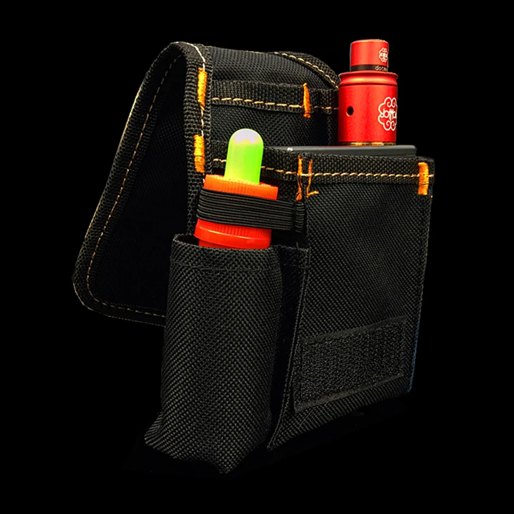 

REE ELEC Portable Denim Receiving Bag For Electronic Cigarette RDA Atomizer Box Mod Battery Coil Tool Kit Vape Pen's Storage Bag