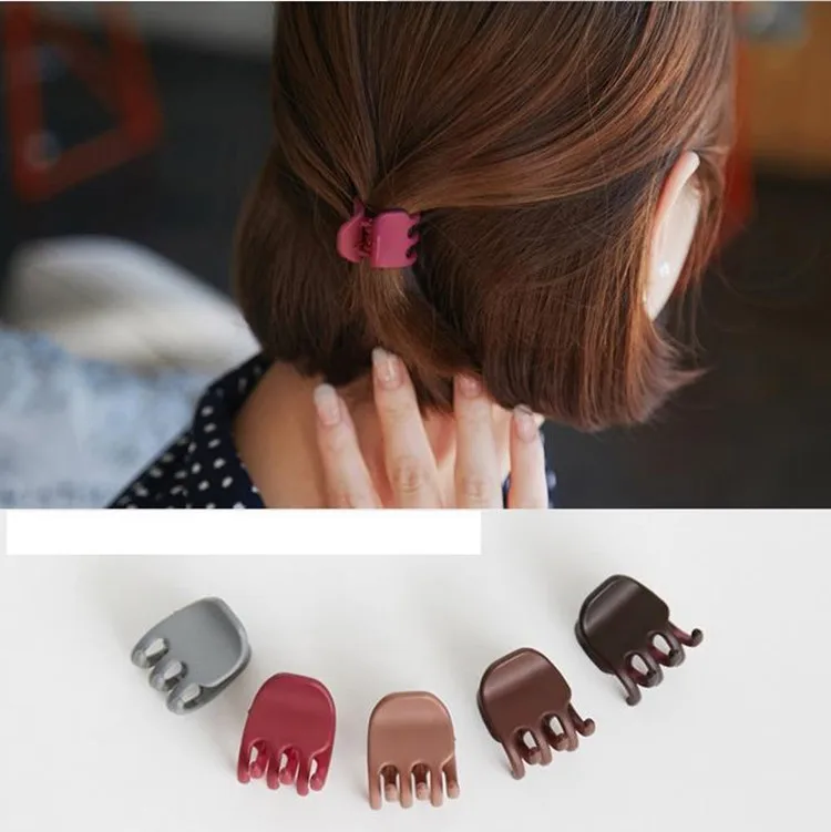 

1pcs New Cute Mini Scrub Small crabs Hair Claw Clips for Baby Girls Kids Children Barrettes Hair Accessories Claw clip