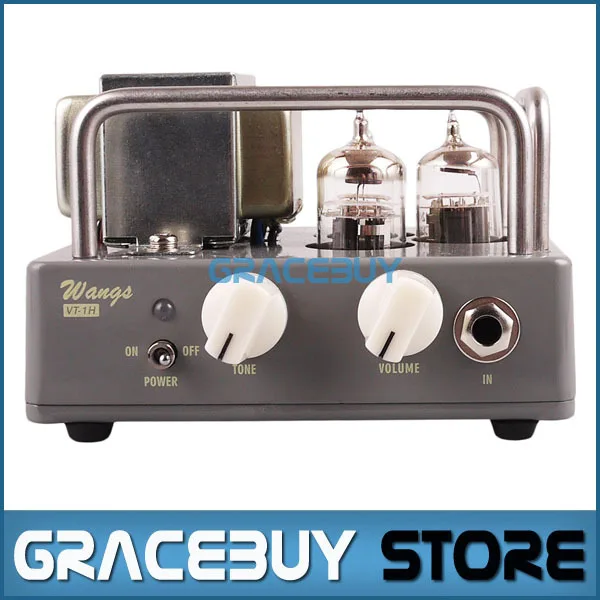 Cheap Electric Guitar All Tube Amplifier Head Biyang Wangs Black AMP Tube Head Adjust Volume And Tone New
