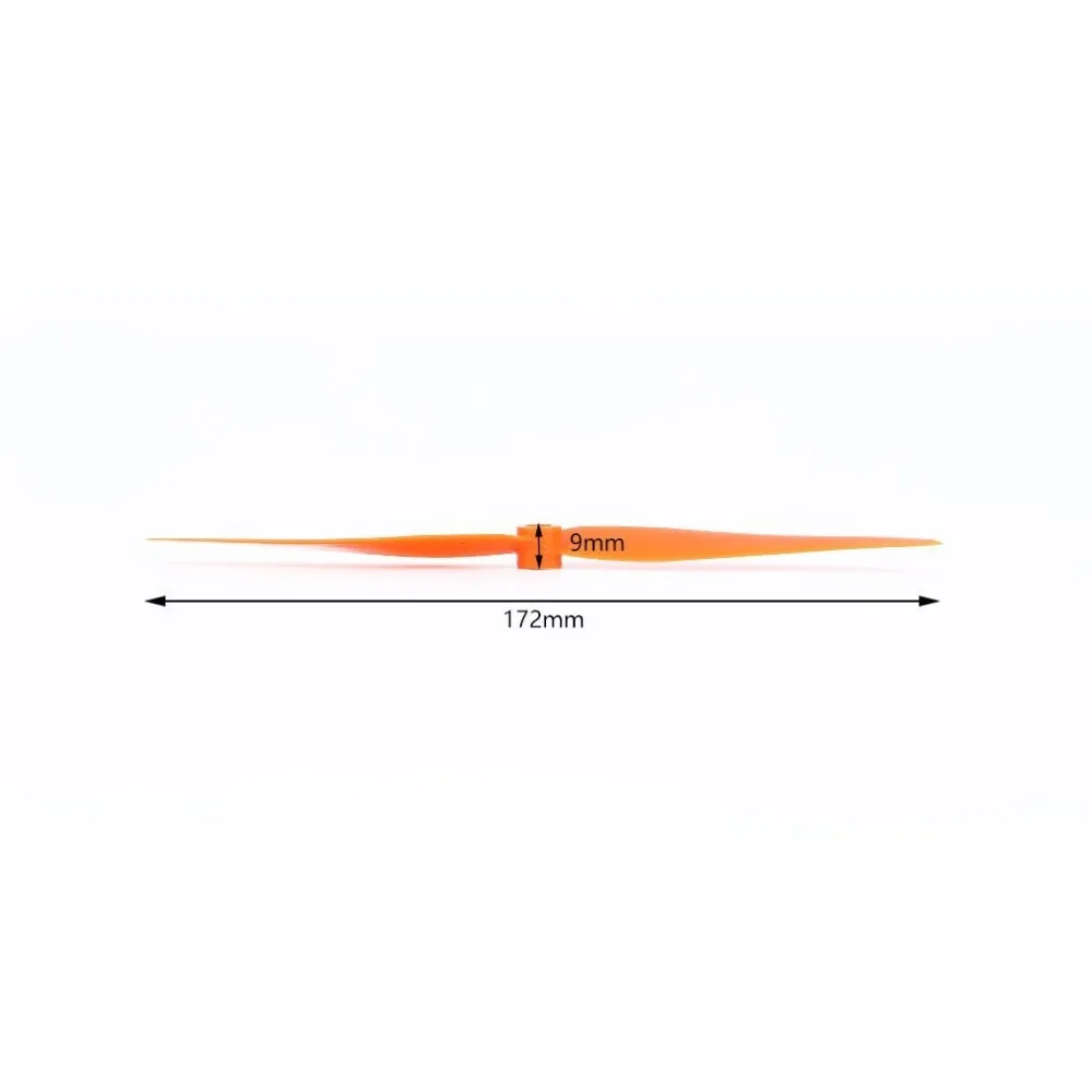 7X3,5 GWS прямой привод EP7035 пропеллер парк флаер RC Prop самолет ML810 172*16*9(макс) мм оранжевый