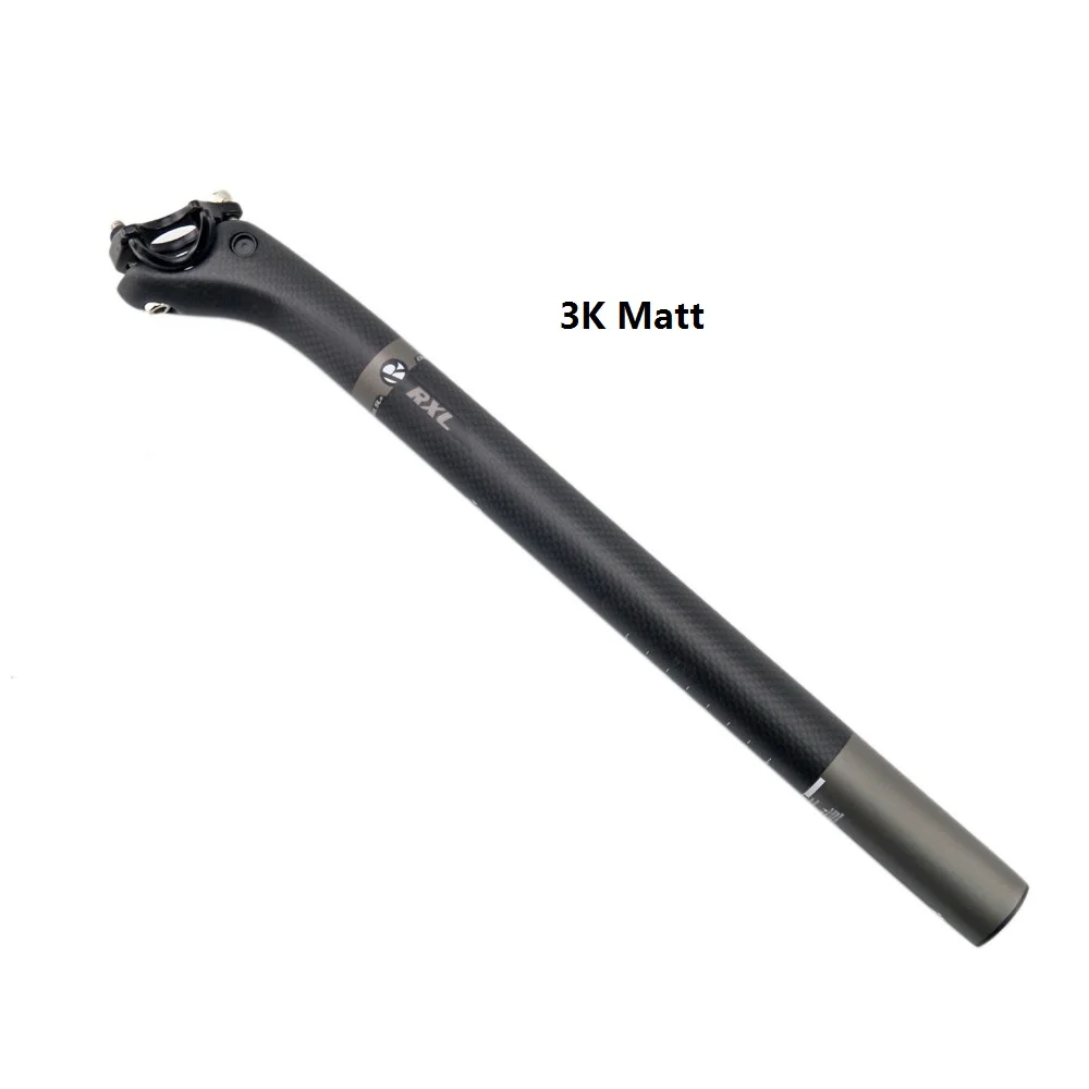 RXL SL Carbon Seatpost 27.230.831.6mm MTB Seatpost Carbon Fiber Bicycle Seat Post 350400mm Offset 25mm Road Seatpost (6)