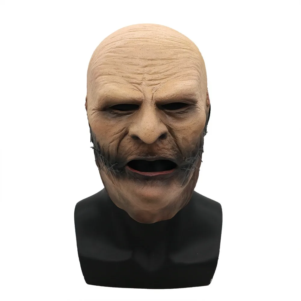 Slipknot маска Кори Тейлор латексная маска для косплея ТВ Slipknot прошитая маска для рта Хэллоуин косплей костюм реквизит