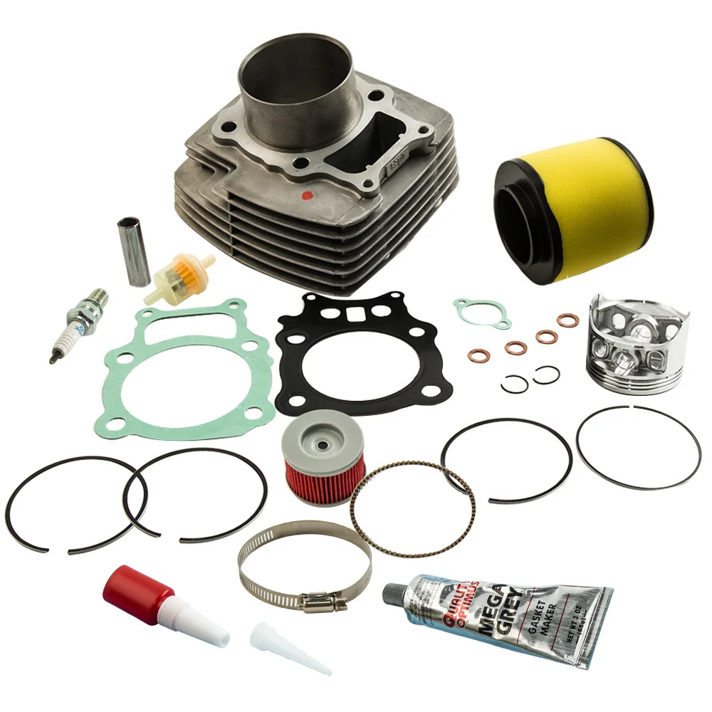 Комплект прокладок для головки блока цилиндров Honda Rancher TRX350 2000 2006 12100 HN5 670 13010 671| |