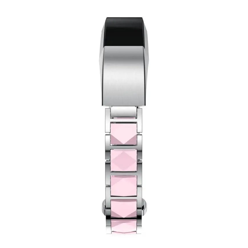Новая керамика Нержавеющая сталь часы браслет ремешок для Fitbit Alta HR часы jul20 Перевозка груза падения