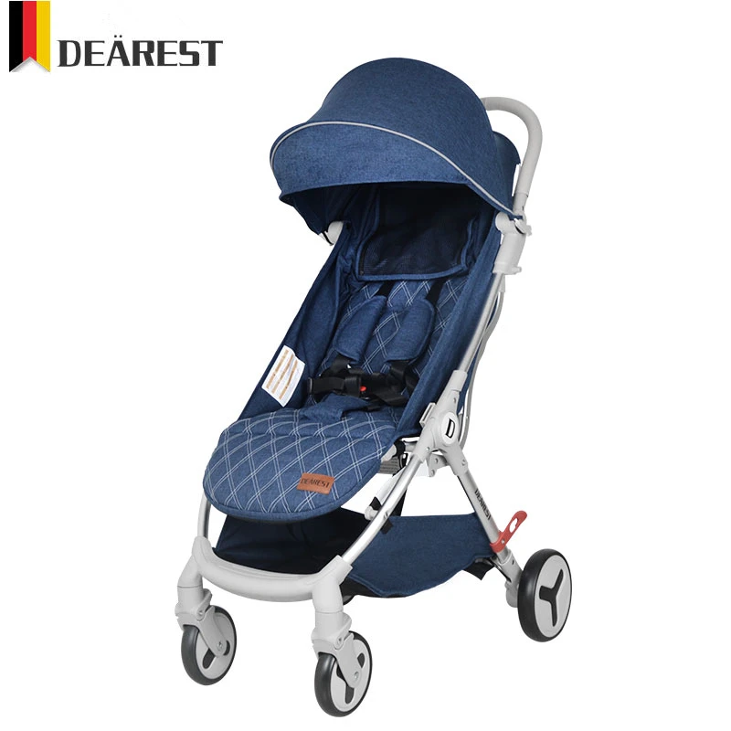 

Dearest Future Factory Online Selling New Arrival One Hand Fold Big Wheels Light Weight Baby Stroller