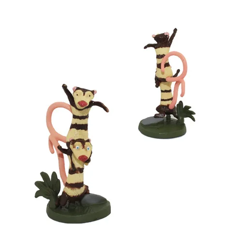 Ice Age Crash And Eddie 1.56" PVC Toy NEW in Action & Toy Figures from