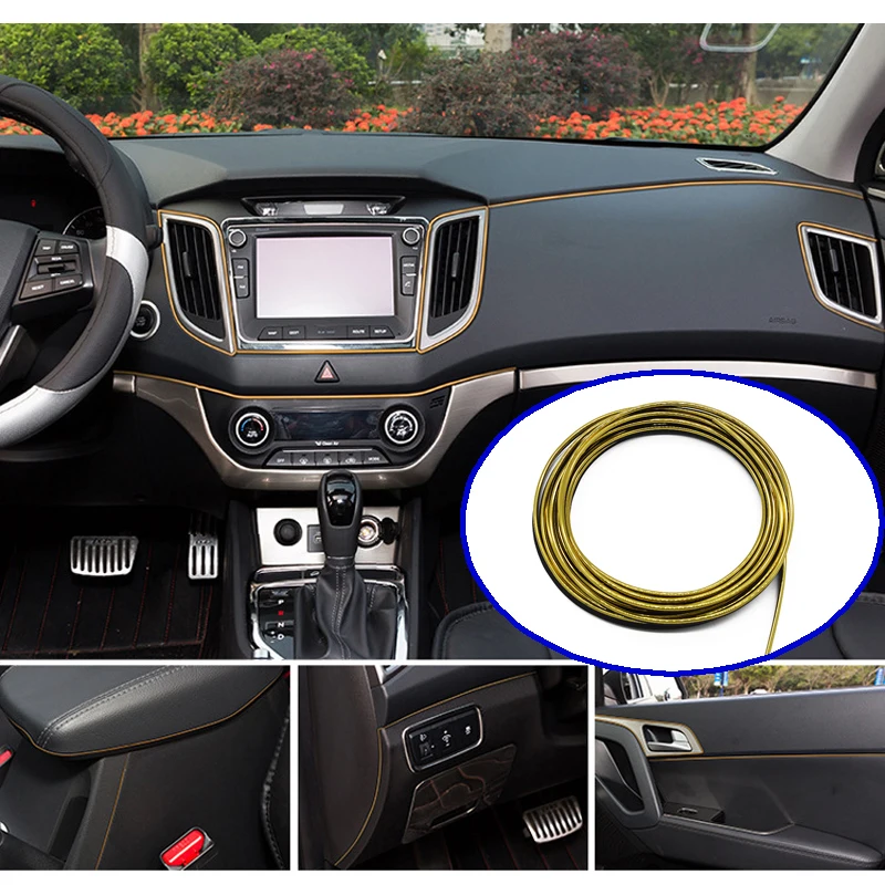Фотолента 5 м для hyundai ix35 ix25 Subaru Jetta Chevrolet Cruze Aveo Kia Rio Sportage Tiguan 2017|strip for car|strip decorationstrip