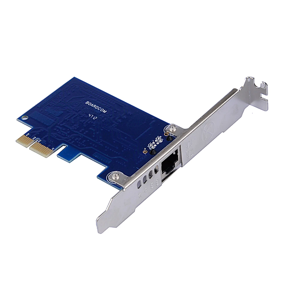 Diewu 5721 PCI express Сетевая интерфейсная карта гигабитная lan Карта