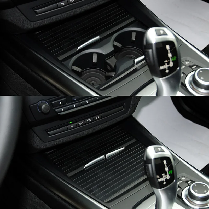 

1 Set Center Console Roller Blind Cover Assembly for BMW X5 X6 E70 E71 2007-2014 NR-shipping
