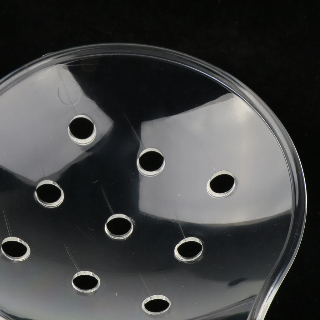 9 Holes Clear Plastic Eye Shield Cover Ventilation Reduce Fogging