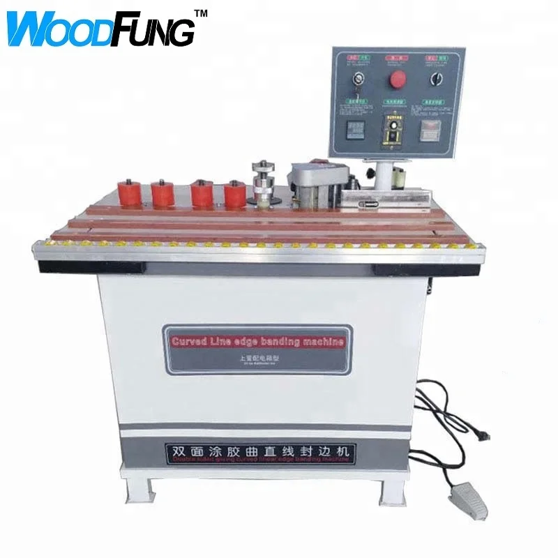 

WF10 woodworking manual edge banding machine with micro computer